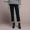 PORTS Women's Winter Houndstooth Tapered Casual Pants