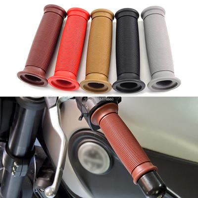 1 sada, motocykl modifikovaný univerzální kryt rukojeti GN/CG125 retro kruh protiskluzová rukojeť lepidlo otočný kryt rukojeti