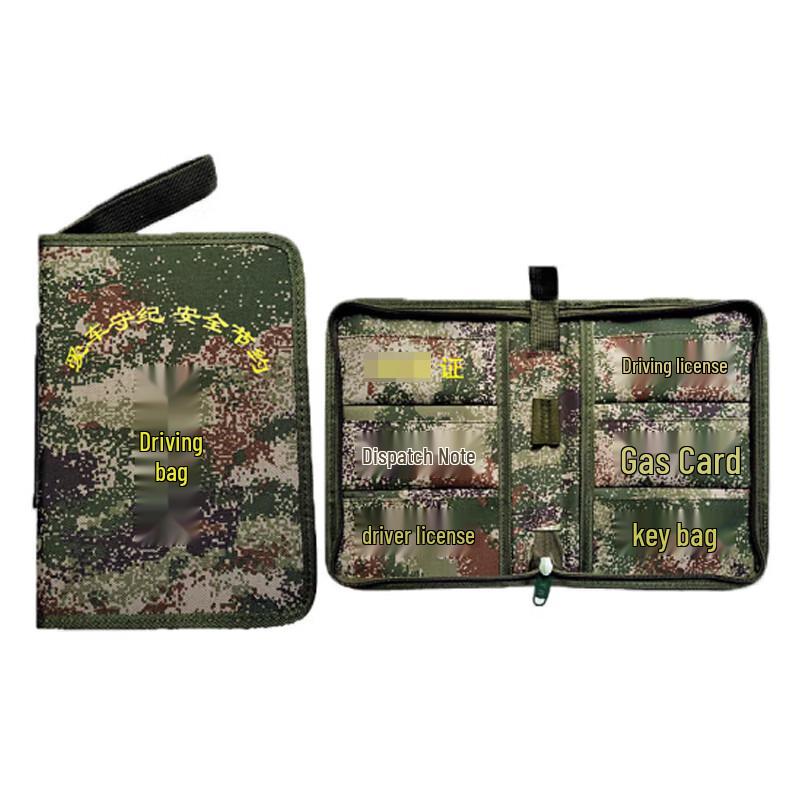 

Camouflage Multi-functional Driving & Document Bag