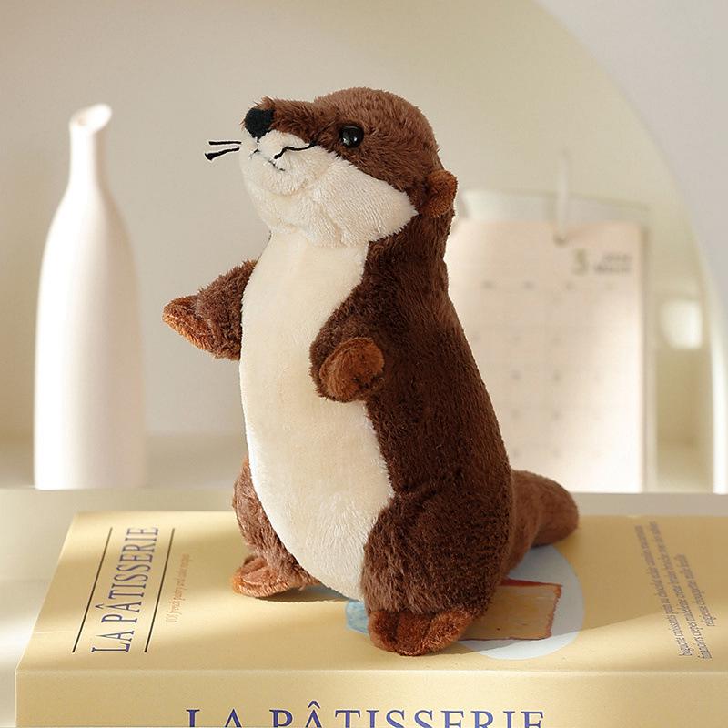 Peluche Carino Lontra Marina - Compagno Rilassante Regalo per Bambini