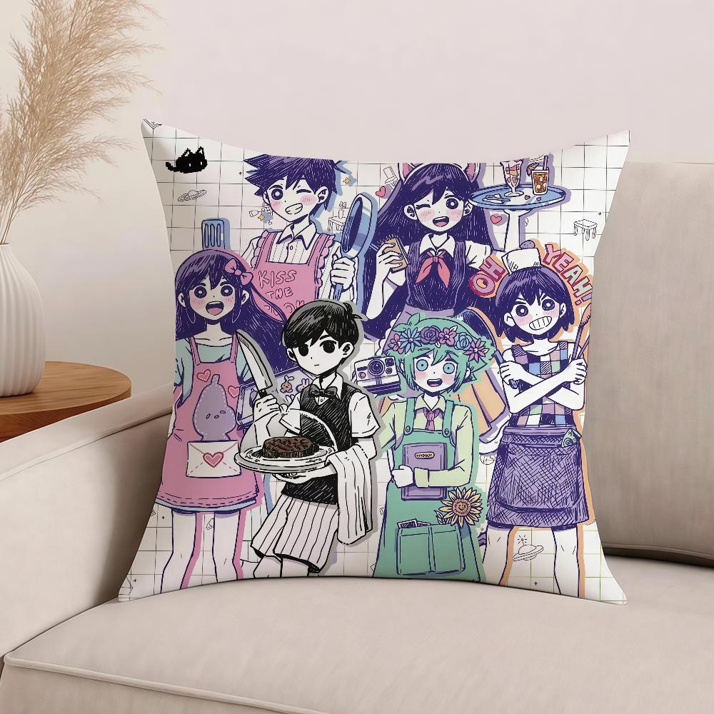 Game O-OmO-ori Pillow Case Office Cushions Suitable For Sofa Car Bedroom Decorative Cushion Cover