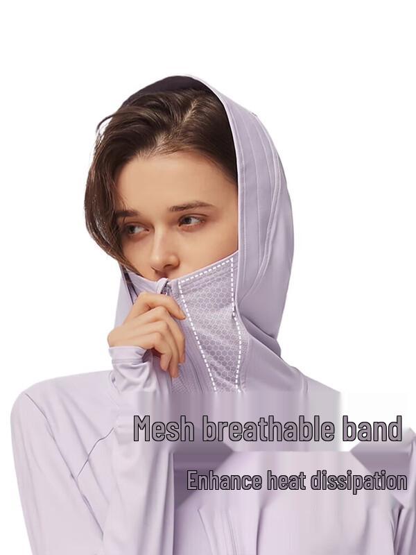 Женская охлаждающая накидка-куртка Beneunder с капюшоном, тонкая, защита от УФ-лучей