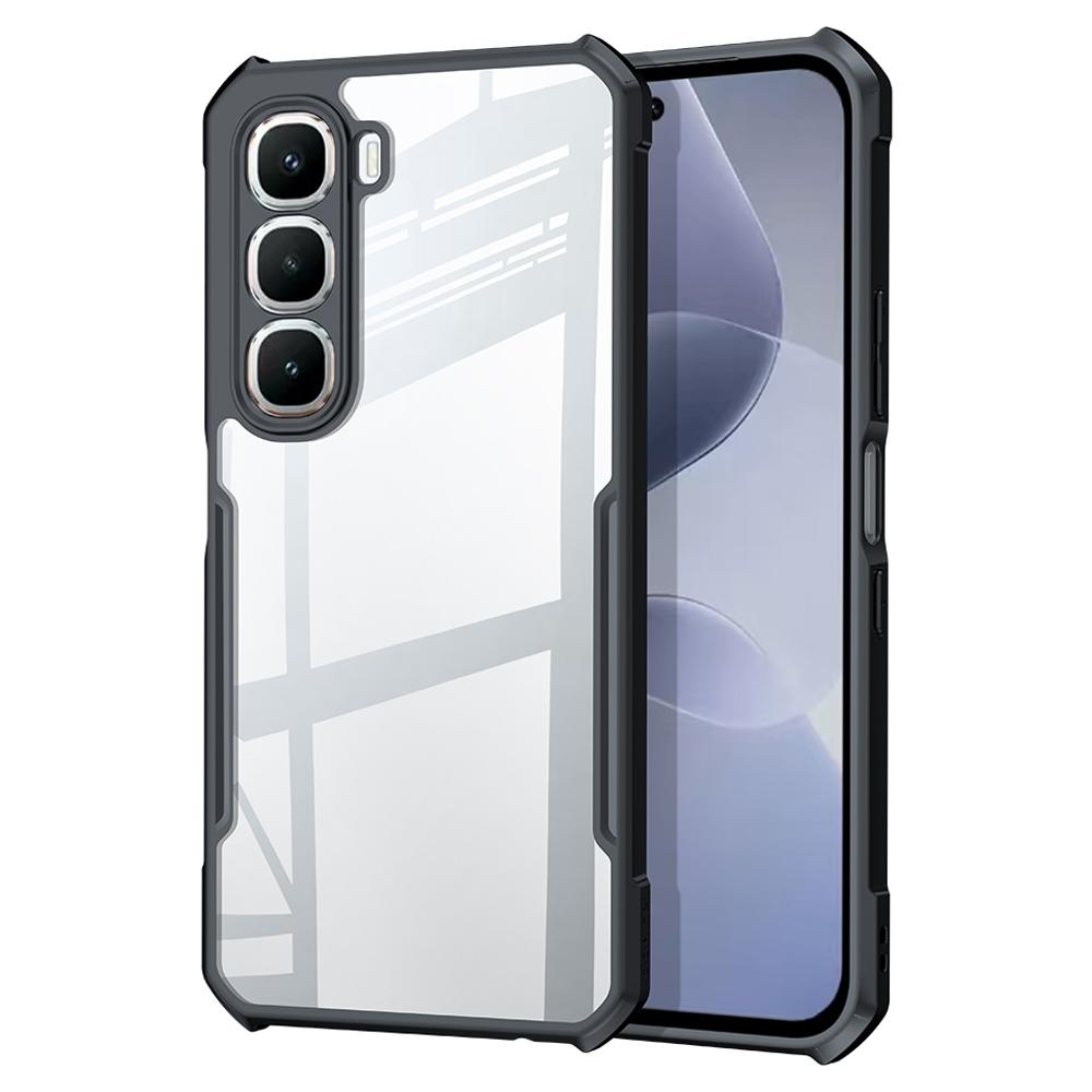 

XUNDD For Infinix Hot 60 Pro 4G Case Dropproof TPU+Acrylic Clear Back Phone Cover A