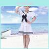 Childrens Navy Uniform Dance Costume With Polyester Fabric For Stage Performance