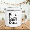 Coffee Cup Best Bonus Mom Ever Print Enamel Mugs Cupshe Tourist Mug Beer Unusual Tea Cup Drinkware Custom Cups Personalized Gift