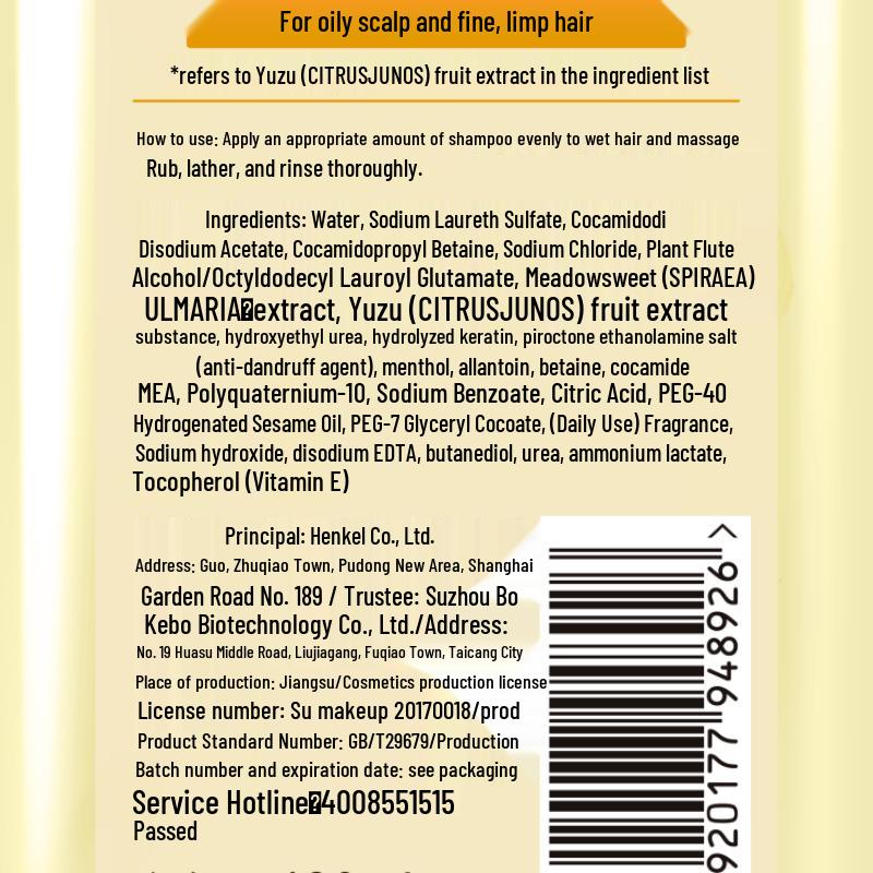 Syoss Ölkontrolle & Volumen Shampoo