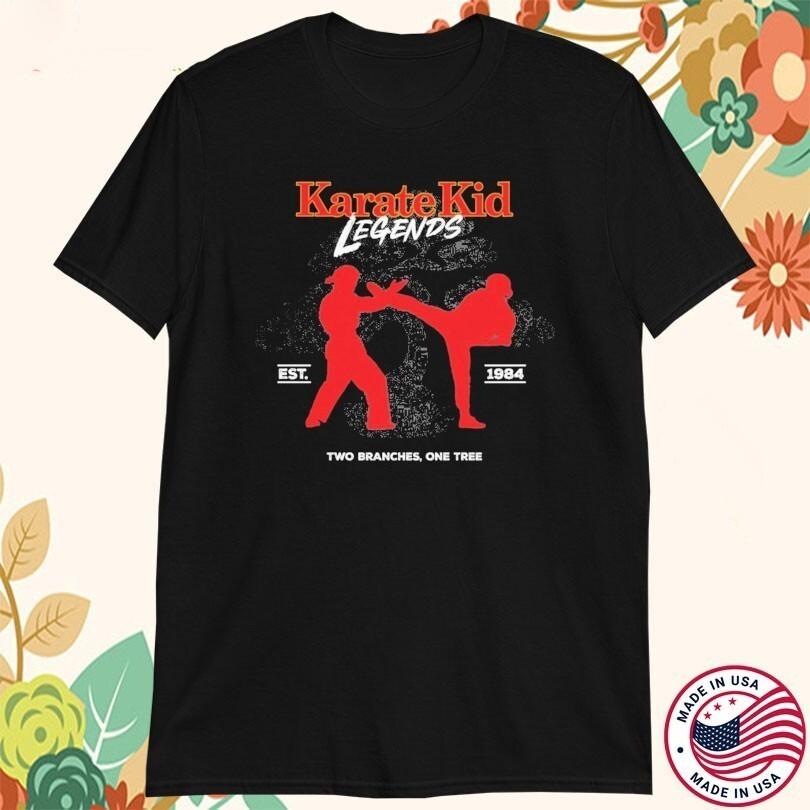 

Karate Kid Legends Two Branches One Tree Est 1984 T-shirts S разноцветный
