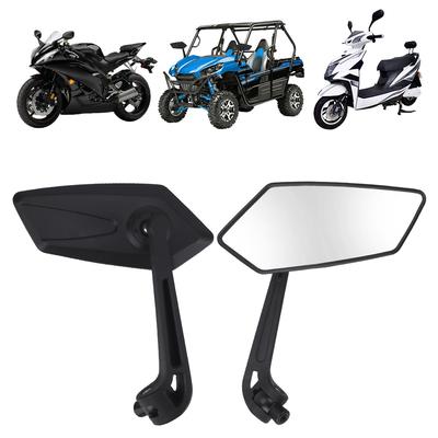 Motorcycle Rearview Mirrors Motorcycle Accessories For Cafe Racer Black Side Mirrors