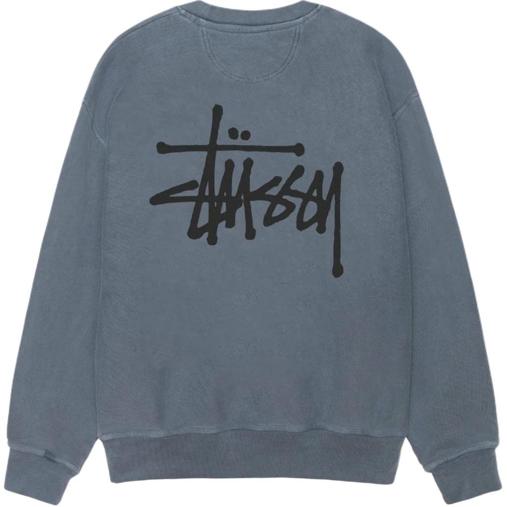 Stussy Basic Crew Pigment Dyed 1915001