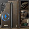 For Samsung Galaxy S26 Ultra Magnetic Case CASEME C49 RFID Blocking Detachable Wallet Leather Phone Cover