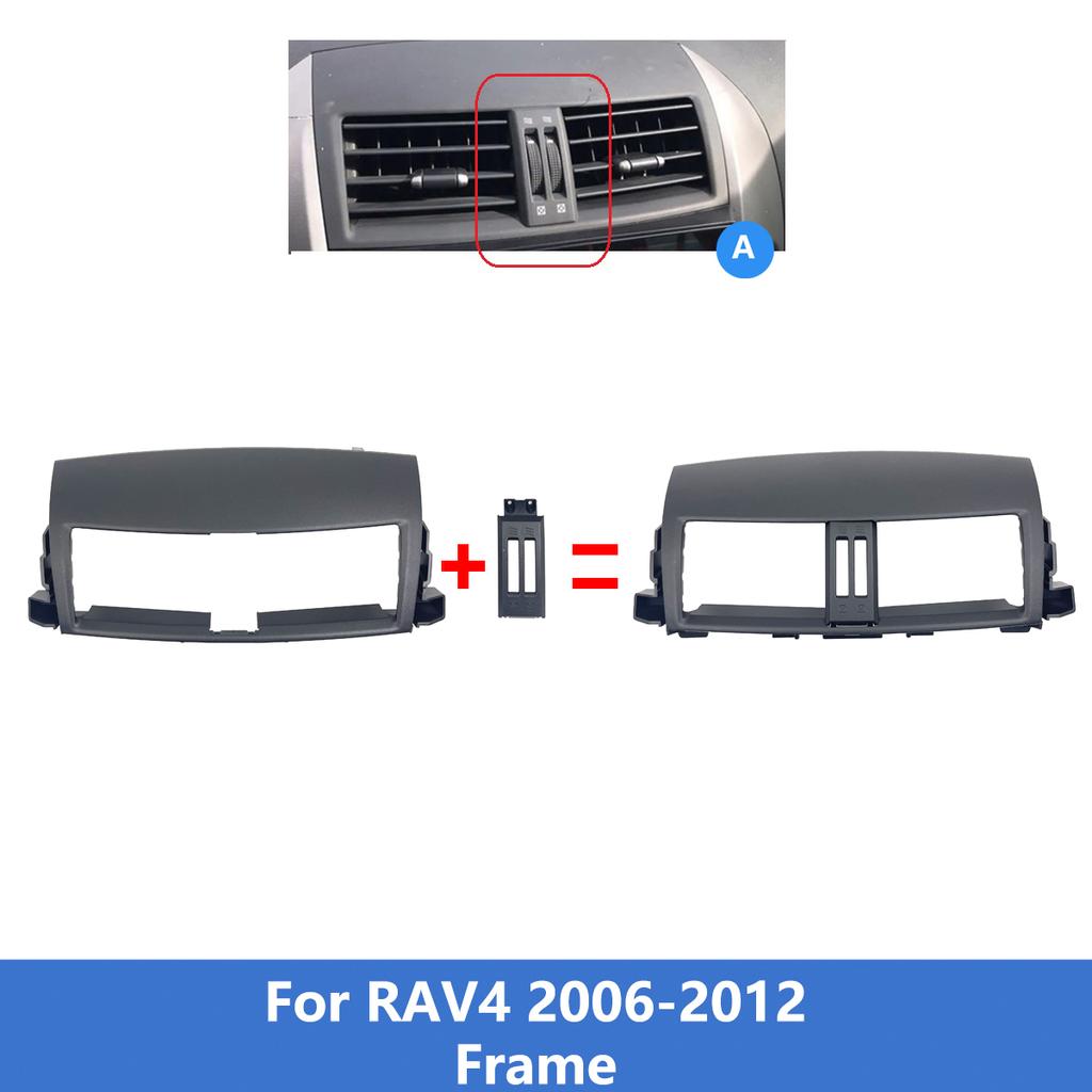 Ruili510 A/C Air Conditioner Outlet Frame Vents Air Vent Panel Cover for Toyota RAV4 2006 2007 2008 2009 2010 2011 2012