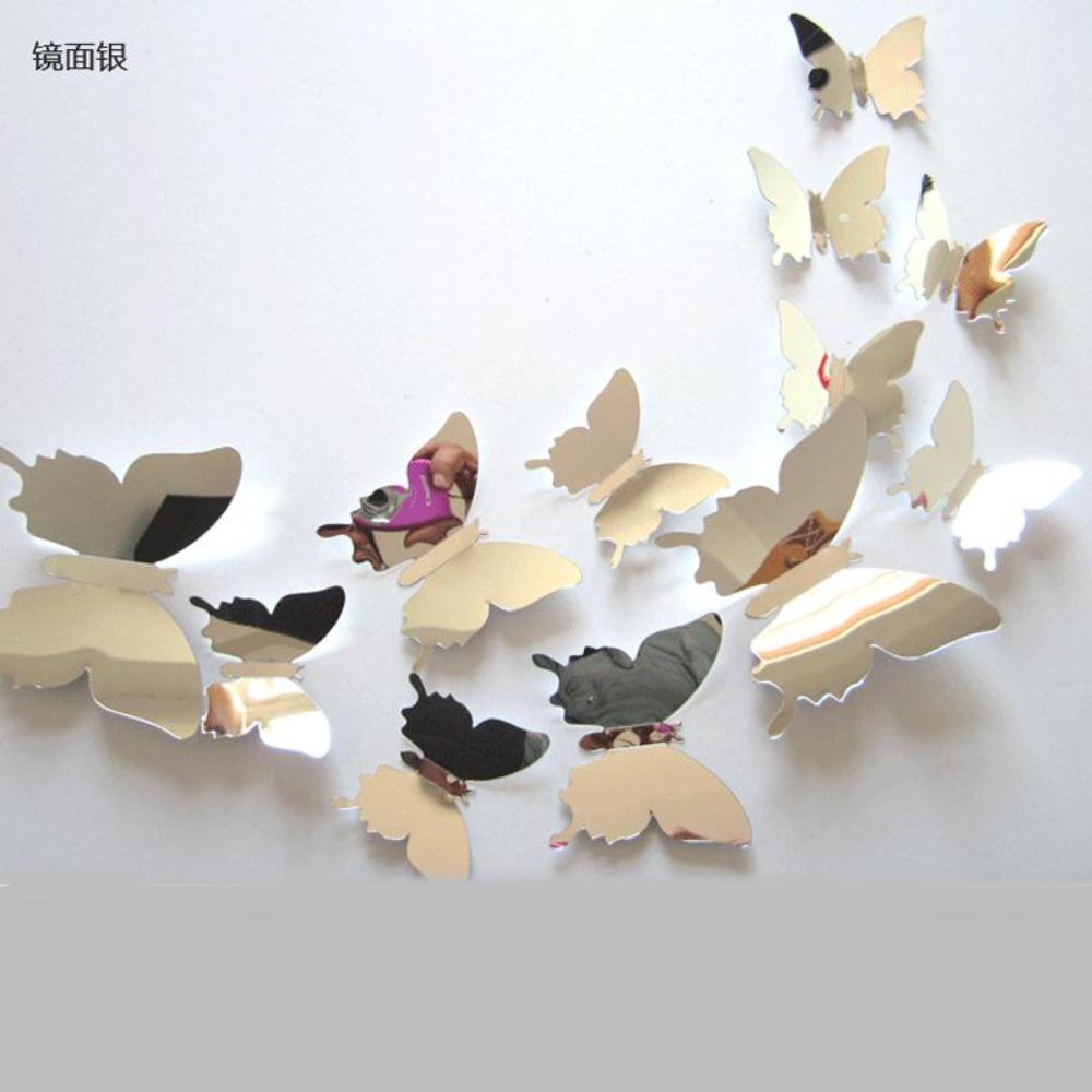 Mirror Decor In The Form of Butterflies