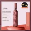 24-Rib Automatic Folding Umbrella: High-End, Large, UV Protection for All Weather