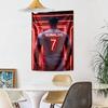 Cristiano Ronaldo Vintage Tapestry Nordic Minimal Suitable For Dorm Wall Reading Corner Living Room Four Seasons Vintage Wall Art Gift For New Home