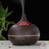 Ultrasonic Wood Grain Aroma Diffuser with Seven-Color LED