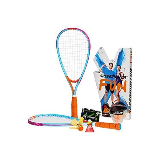 Speedminton Набор для бадминтона Fun 2 ракетки и набор воланов Speedminton Набор для бадминтона Fun [Параллельный импорт]