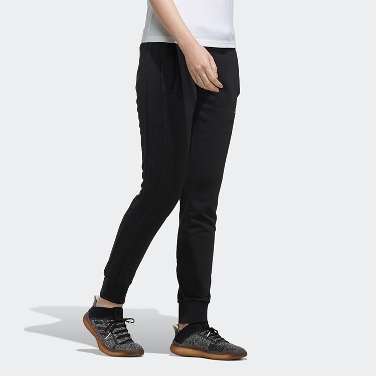 Adidas Pt Ft 3S Logo Cuff Sports Pants Women Bottoms Black EH3897