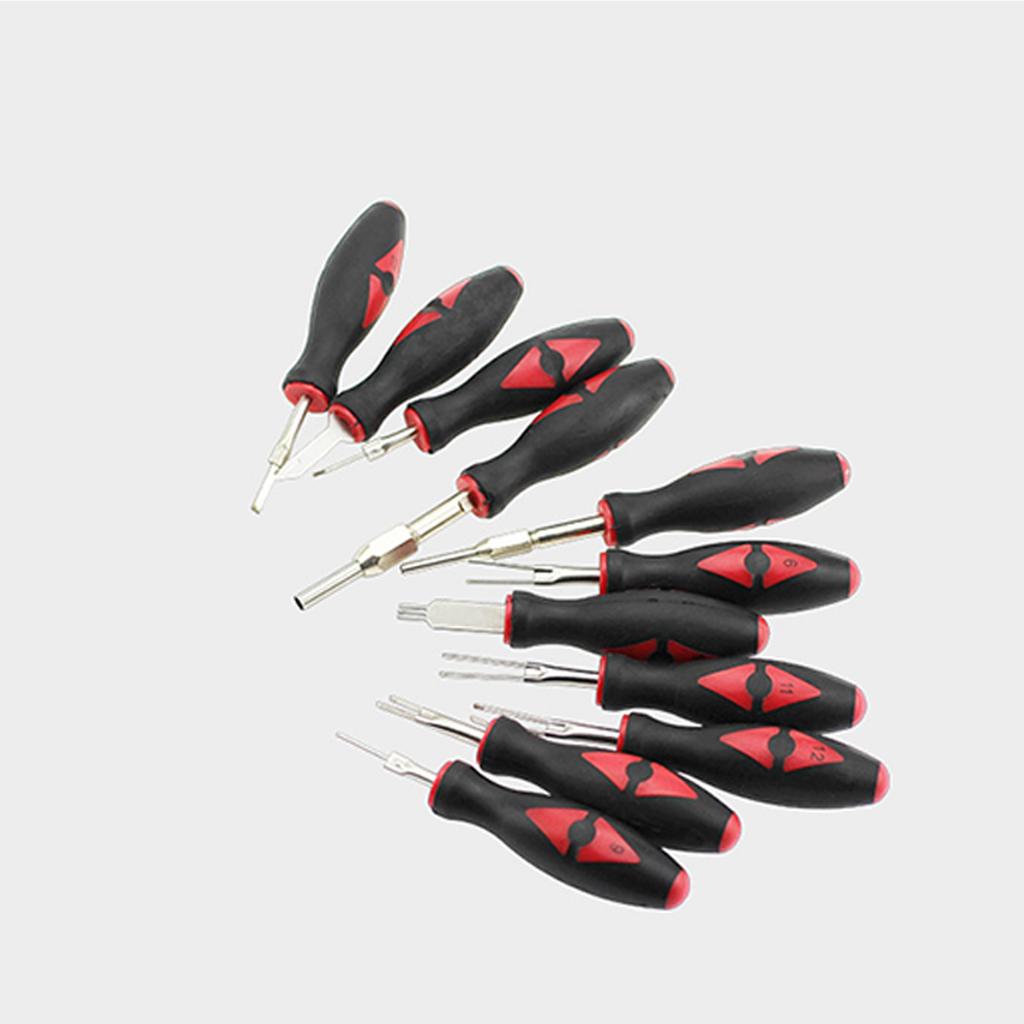Complete 23Pcs Car Electrical Terminal Connector Pin Removal Tool Set For Wiring Harness Repair And Modification