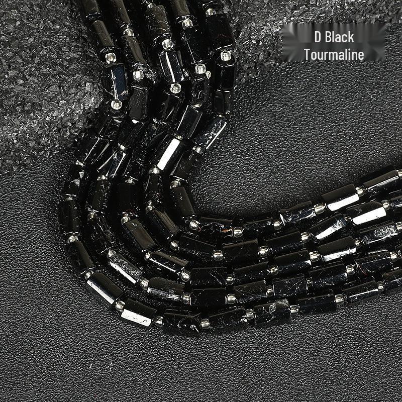 

Желтый тигровый глаз, черный турмалин, лазурит, зеленый авантюрин и черный рутиловый кварц, цилиндрические бусины, 8x11 мм 8x11mm (Approx. 31 beads)