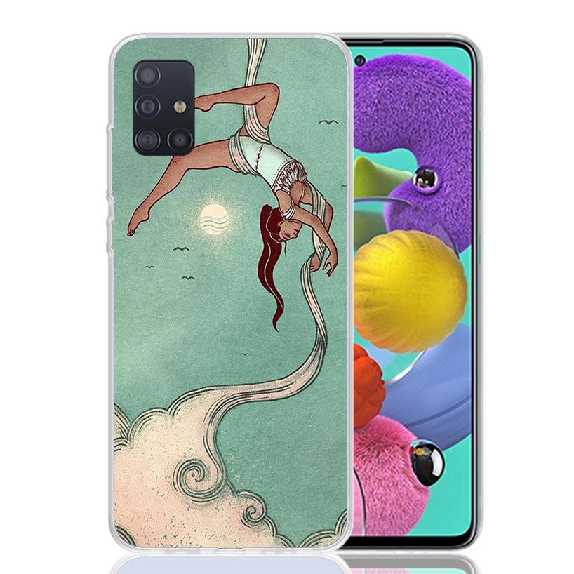 

Pole Dancer Dancing Phone Case for Samsung Galaxy A52 A51 A50S A12 A22 A32 A72 A10S A30S A31 A71 Note 20 Ultra 10 Plus S10 Galax Samsung Note 20