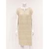 Specchio V Neck Drop sleeVe Semi Long Dress 451 550