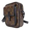 Used LOUIS VUITTON Shoulder Bag Christopher Wearable M69404 Wallet Monogram macacer Brown black Everyday use