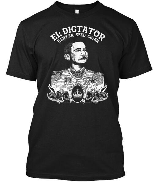 

El Dictator Kenyan Seed Cigar T-Shirt Made in the USA Size S to 5XL Unisex T-Shirt S
