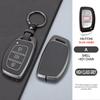Zinc Alloy Leather Car Key Case Cover Fob Holder for Hyundai Tucson Santa Fe Rena Sonata Elantra Creta Ix35 Ix45 I10 I30 I40