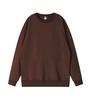 360G Terry Loop Drop-Shoulder Sweatshirt Women's Fall Winter Casual Loose-Fit 3D Silhouette Couple's Top Fashion Basic Women's Sweatshirt