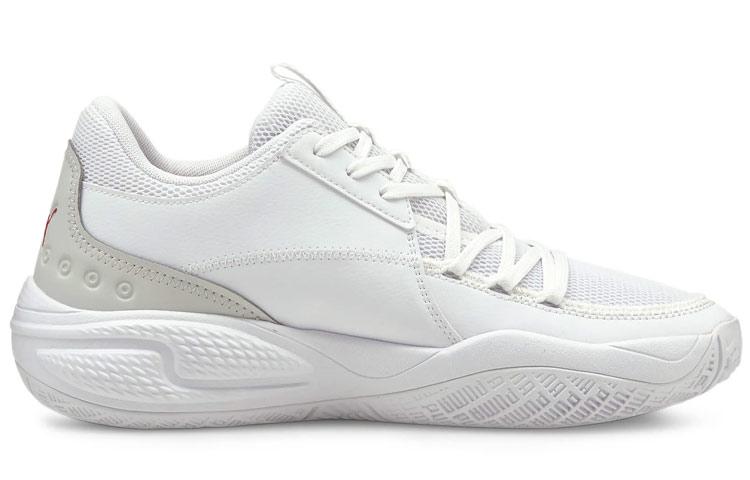 PUMA Court Rider Team 'White High Risk Red' 195660-01