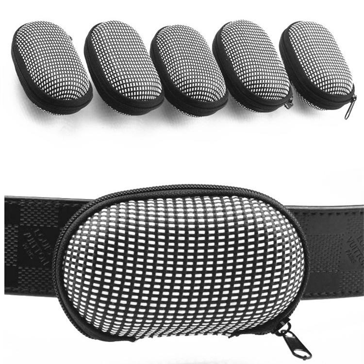 

Портативные складные очки для чтения, чехол на молнии из ЭВА с петлей для ремня