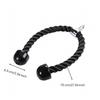 Tricep Rope Non-Slip Cable Attachment Coated for Bodybuilders