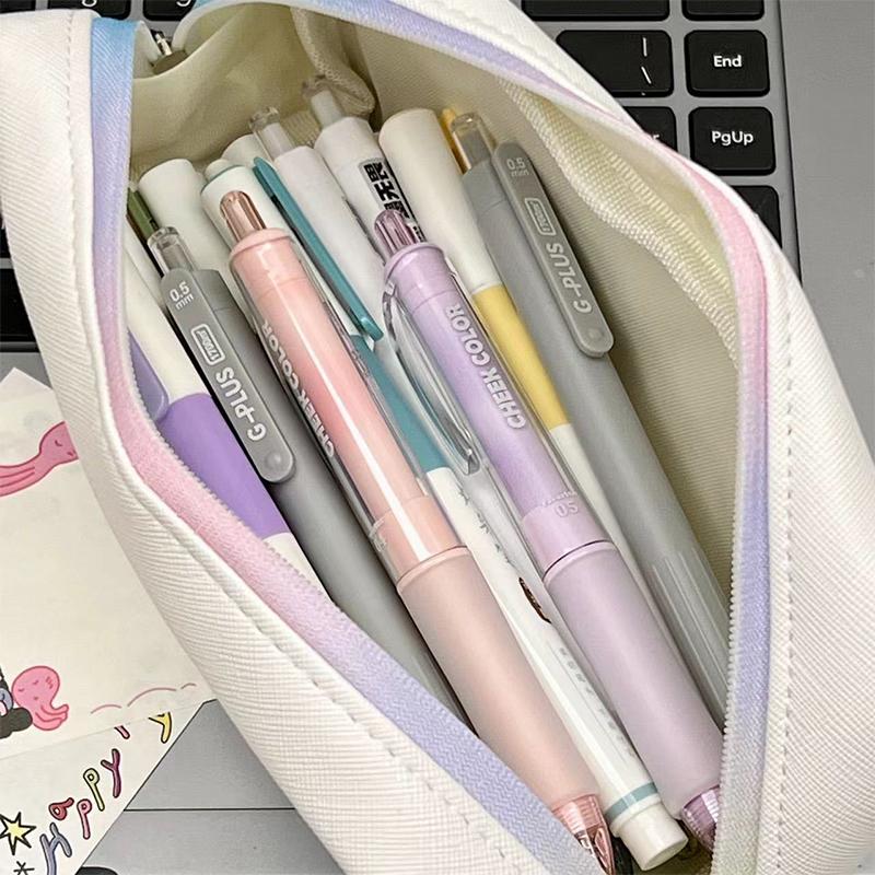 Sanrio Transparant Pencil Case Hangyodon Large Capacity Waterproof Pen Bag Student Box For Girl School Supplies Stationery Gift