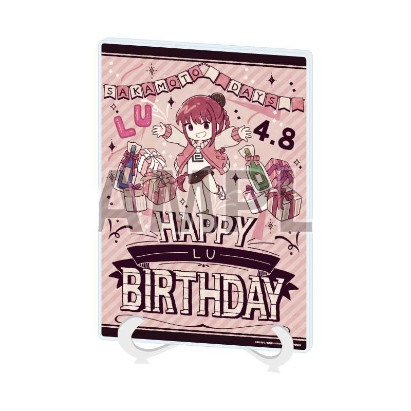 

SAKAMOTO DAYS 06 Riku Shoto Birthday ver. [Graph Art Illustration] Acrylic Art Board [A5 Size]