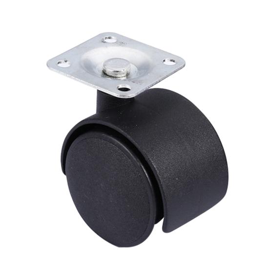 4Pcs Universal Silent Sliding Trolley Chair Wheel Furniture Casters Hardware