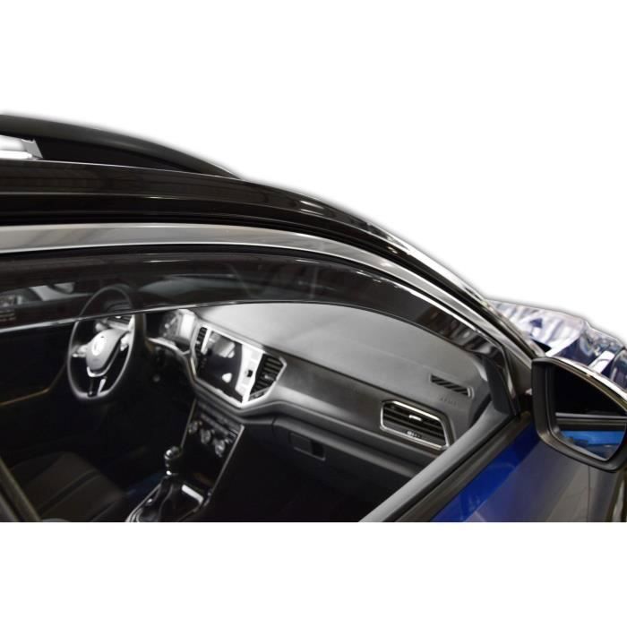 Heko Deflecteurs d'air Déflecteurs de Vent Pour Volkswagen T-Roc depuis 2017, 4 pièces