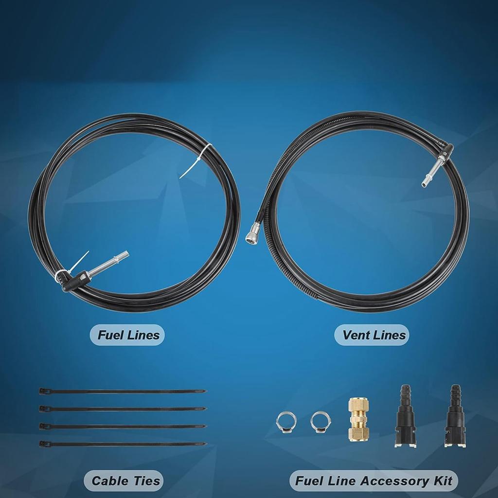 Durable Fuel Line Kit Easy Installation Long Lasting Use for 1500 2500 3500 4.3L 4.8L 5.3L 6.0L 8.1L FL-FG0340 FLFG0340