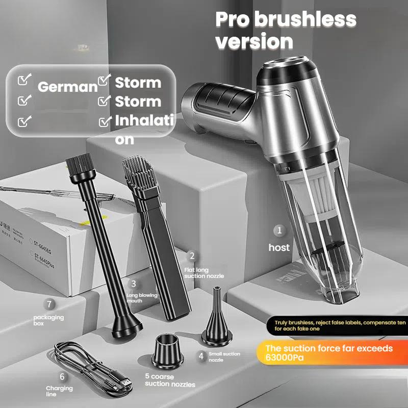 Auto Staubsauger Kabellos Multifunktions Bürstenlos Doppelzweck Integriert Haushalt Aufblasbar Mini Hochleistungs Auto Staubgebläse