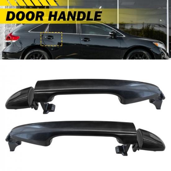 2x Exterior Outside Rear Door Handle Driver Passenger For Toyota 2009-2015 Venza