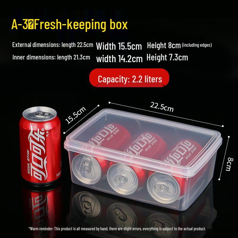 Rectangular Food Grade Plastic Storage Container