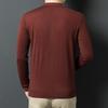 Men's Silk Wool Blend Knitted Polo Shirt