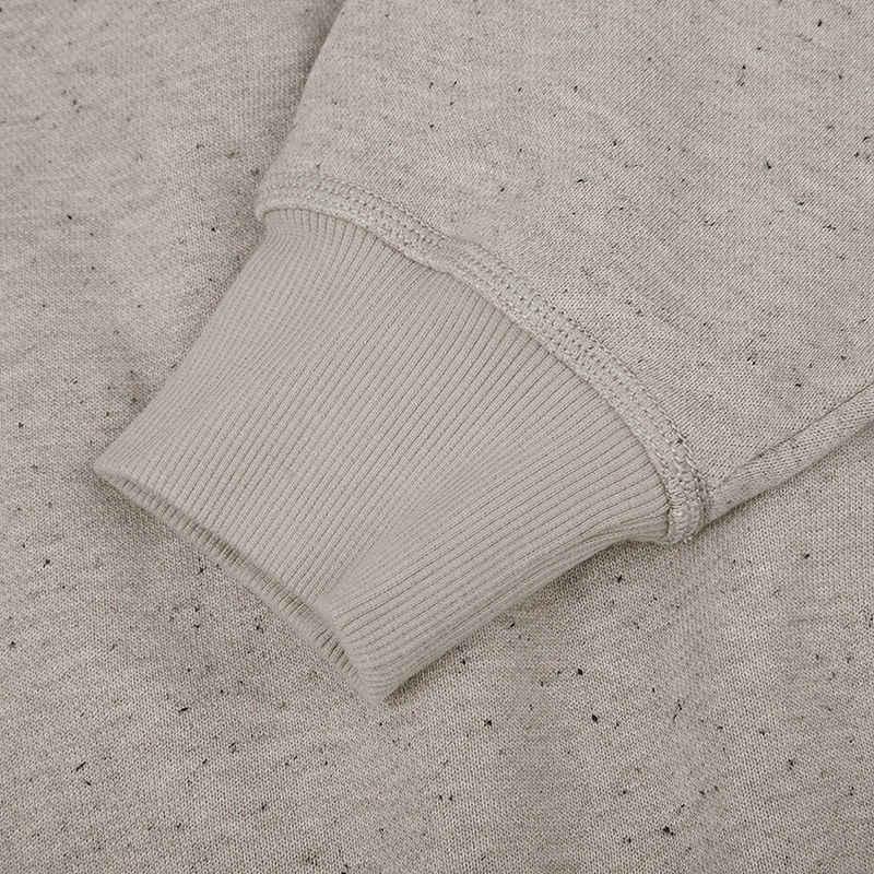 New Converse Sweatshirt Unisex Gray 10027317-A02