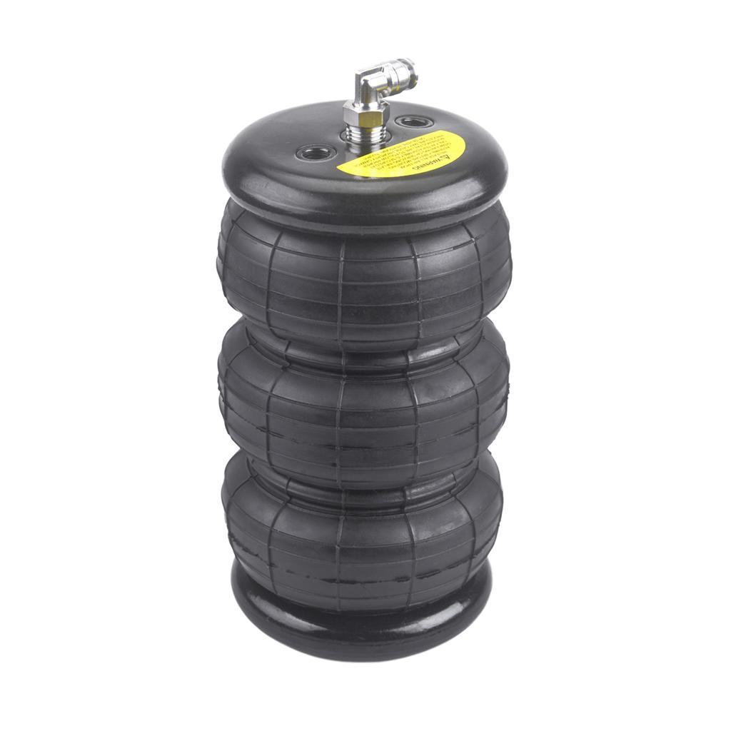 Universal 2pcs 3 Rows Rubber Air Ride Suspension Shock Absorber Air Bags Air spring 3E2200 with Quick Connector Suit for Truck