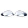 1Pair Matte Chrome Rearview Side Mirror Cover House Cap Shell Lid For Volkswagen VW Passat B8 Variant 2015 2016 2017 2018
