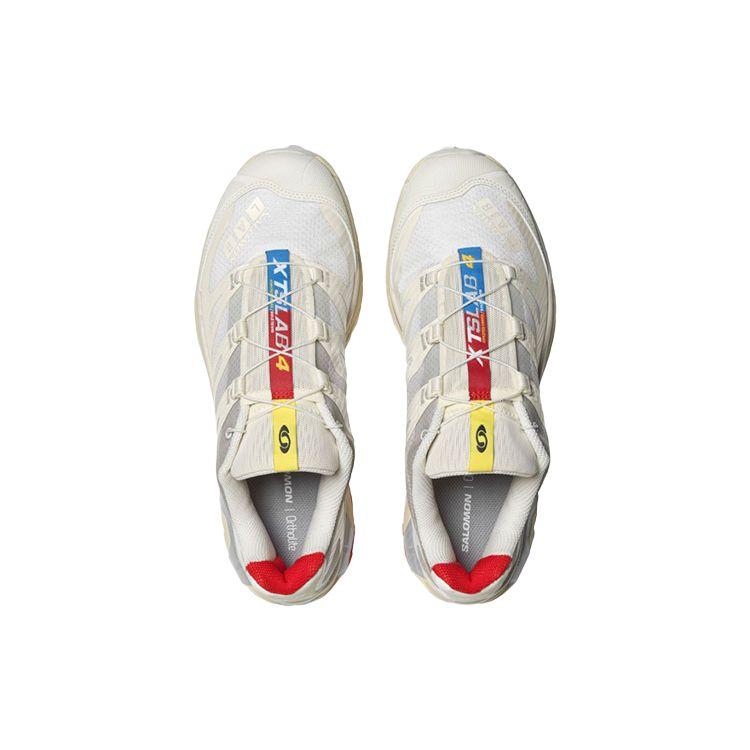 SALOMON XT-4 OG Confortável Durável Suporte Cano Baixo Outdoor Sapatos Funcionais Sapatos Unissex Bege 471331