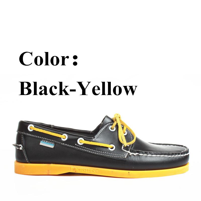 

Чоловічі Жіночі Натуральна Шкіра Доксайди Класичне Взуття для Човна,Homme Femme Синьо-Білі Плюс Великий Розмір 36-46 Брендові Балетки Лофери 2022A069 41