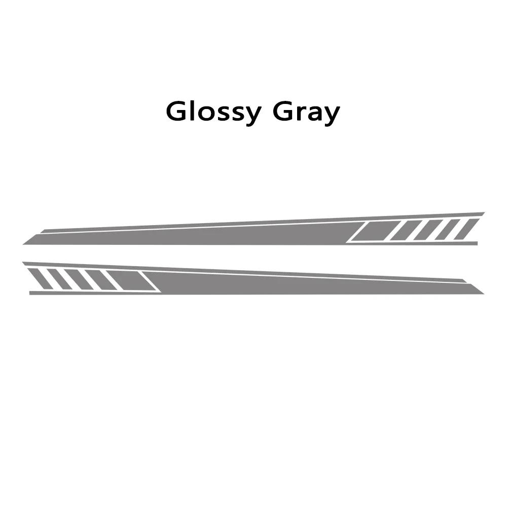 2 Pcs Car Door Side Stripes Skirt Sticker For Mercedes Benz W177 A Class AMG A35 4Matic A45 S 2018-Present A220 A250 Accessories