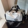 Large-capacity travel bag, portable pearlescent sports bag, short-distance high-value business trip, light messenger fitness bag, women