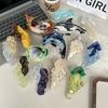 New Ocean Series Acetate Hair Clips Featuring Dolphins Whales And Jellyfish Large Hair Additions for The Back of The Head