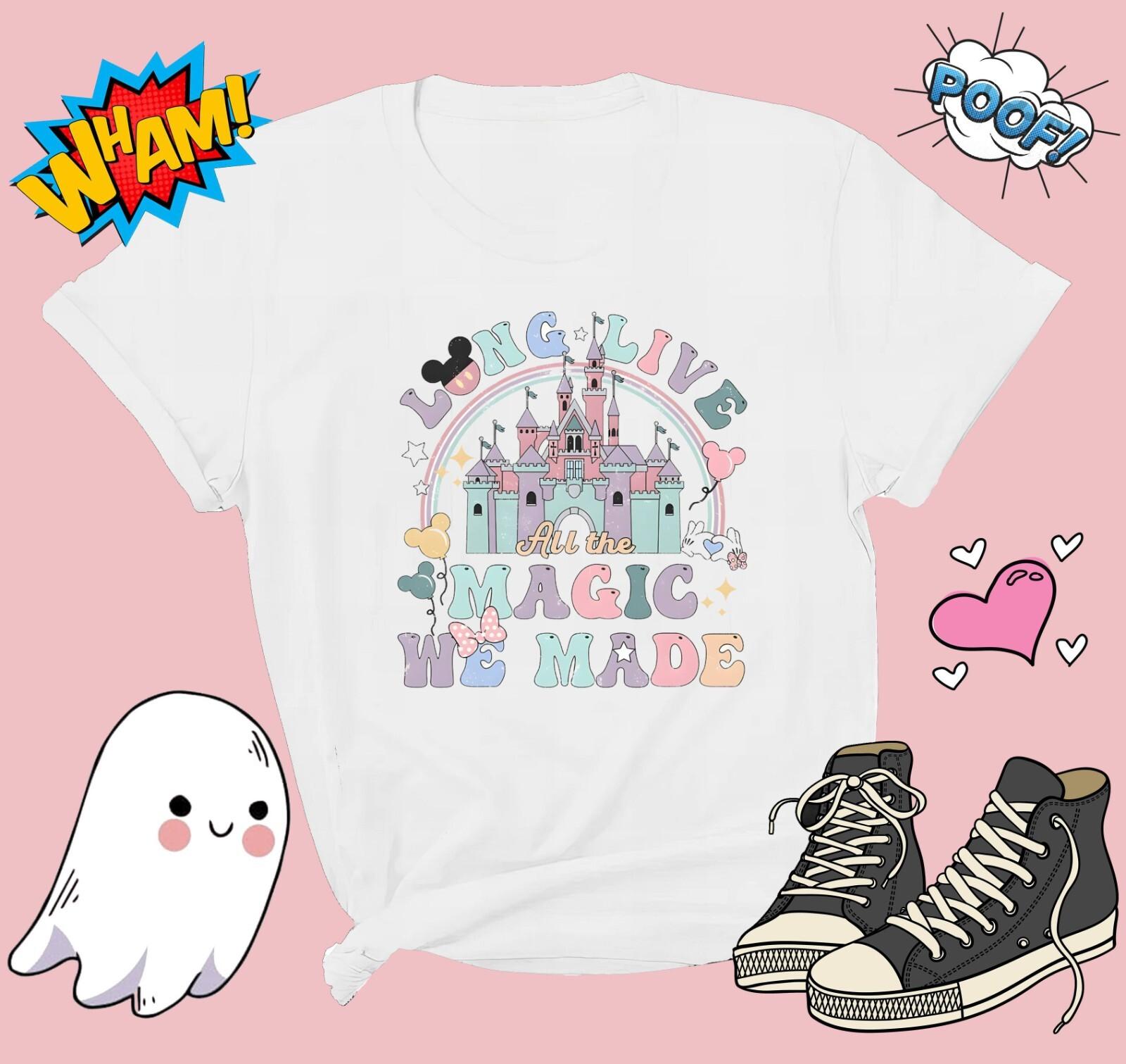 Long Live All The Magic T-Shirt Mens Womens Tees Top T Shirt Mens Womens Tees Top Men Women Unisex Tshirt G725 L